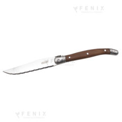 set 6 colt. bistecca laguiole in noce