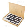 set 5 colt. cucina laguiole wengรจ lama teflonata