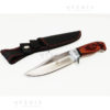 pugnale manico legno lama 12cm fd2322