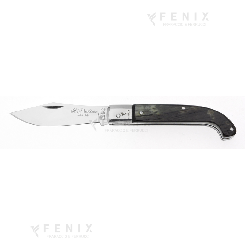 colt. pugliese m. corno grezzo lama inox 17cm